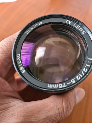 Tokina 75mm 2 - f/1.2, |